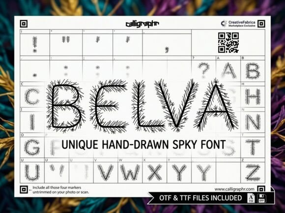 Belva Display: A Bold Graphic Design Asset for Content Creators