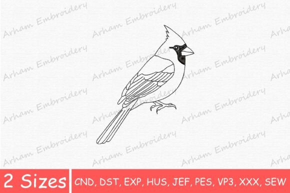 Cardinal Bird: A Vibrant Graphic Design Asset for Creative Projects