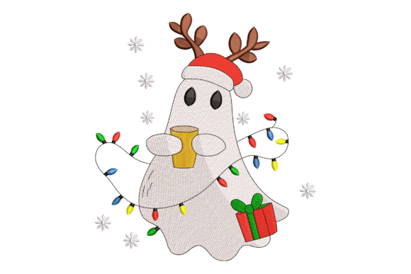 Christmas Ghost Embroidery Design Review