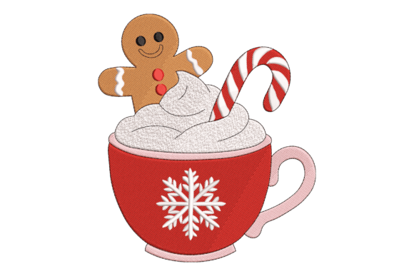 Cookie Candy Cane: A Festive Graphic Design Asset for Christmas Content