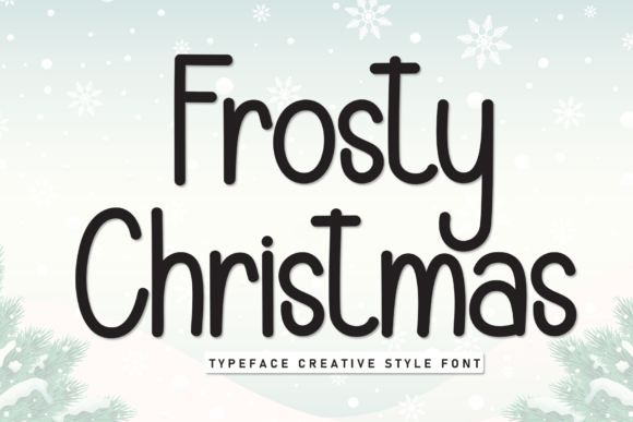 Frosty Christmas Script Amp: A Festive Design Asset for Bold Branding
