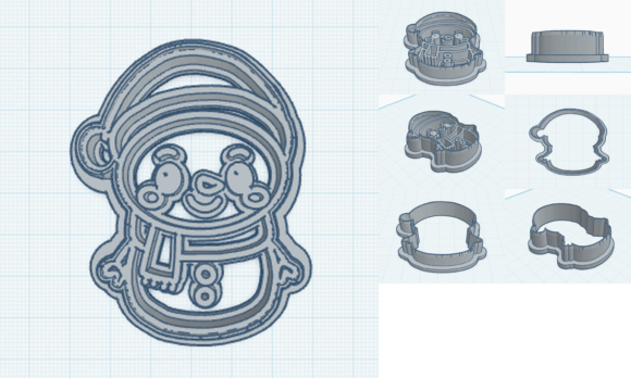 Kawaii Snowman Cookie Cutters for Kitchen Amp Campaigns