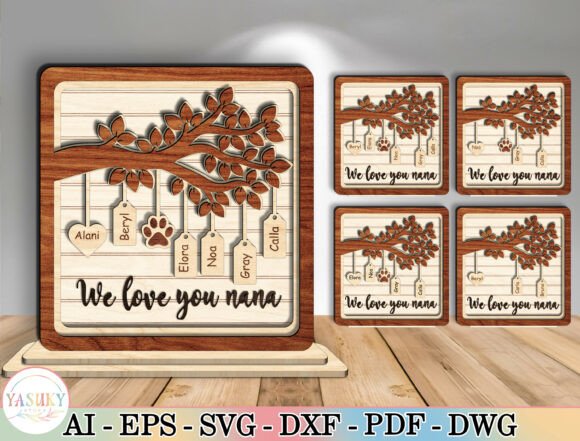 Personalized Family Glowforge XTool Svg Review
