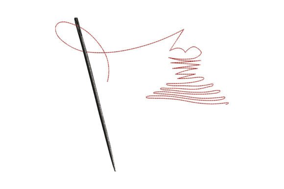 Sewing Needle Tree Embroidery: A Brand Designer’s Take for Local Business Use
