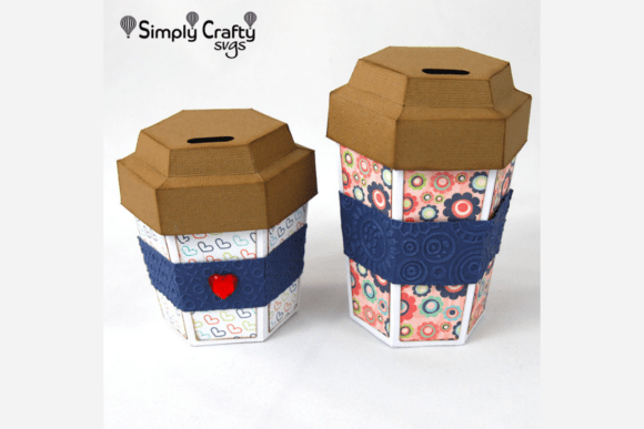 Takeout Coffee Cups SVG for Objects in Small Business Branding