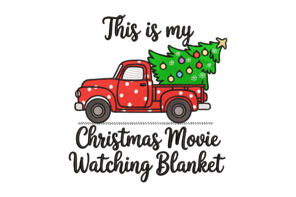 Vintage Red Truck Graphic Design Asset Review for Christmas Products